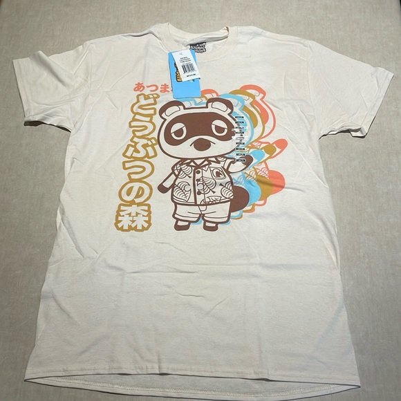 Nintendo Animal Crossing Tom Nook T-shirt, NWT, Size Medium - Picture 2 of 4
